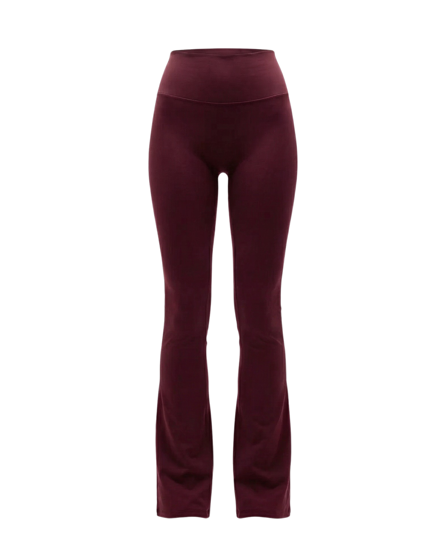 Flared Legging - Midnight Red