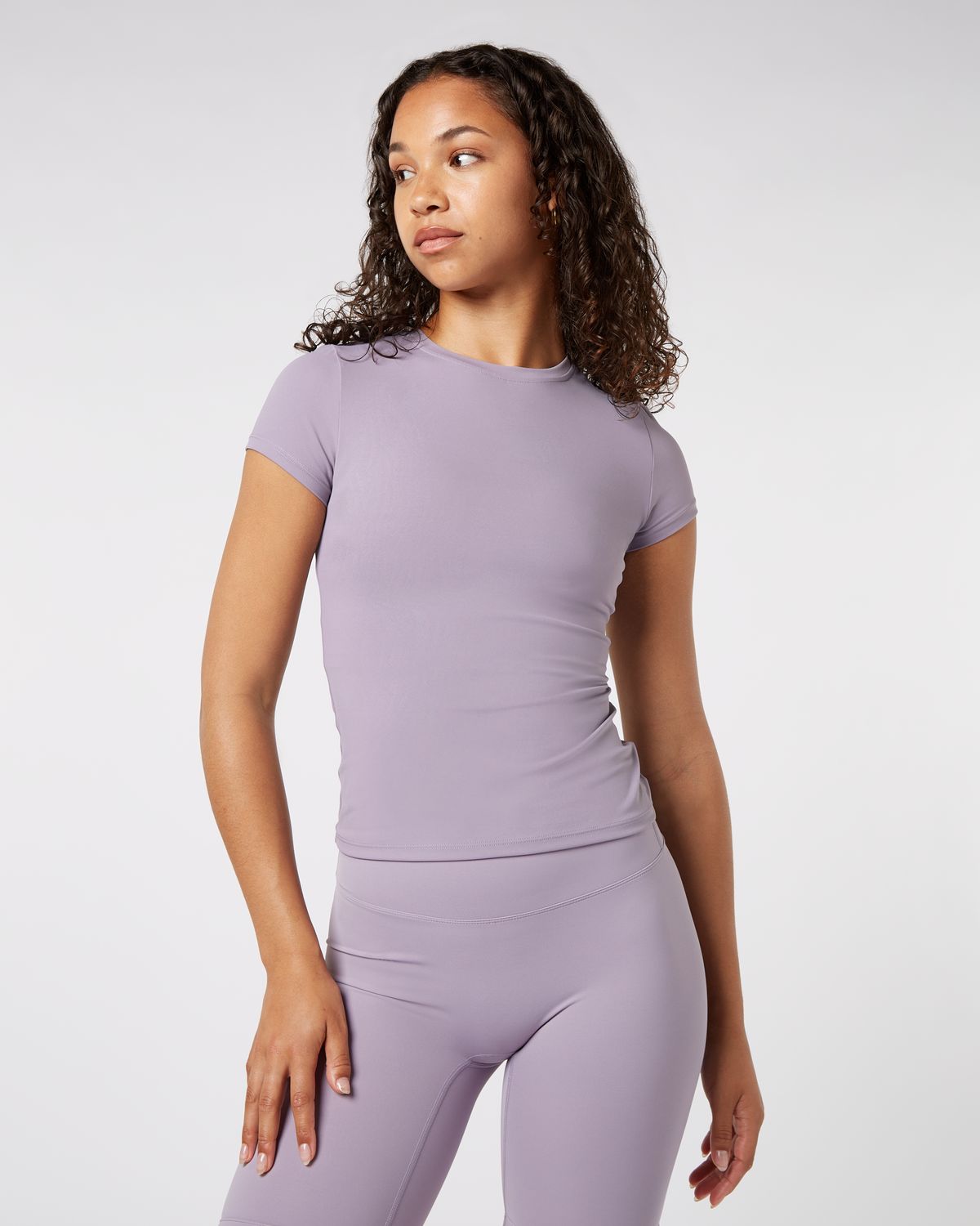 Short Sleeve Top - Lavender